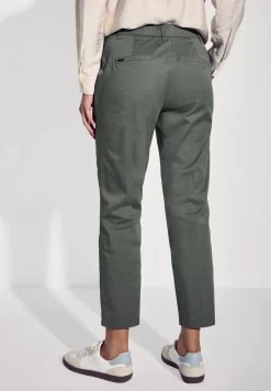 Twill chino broek