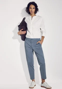 Twill chino broek