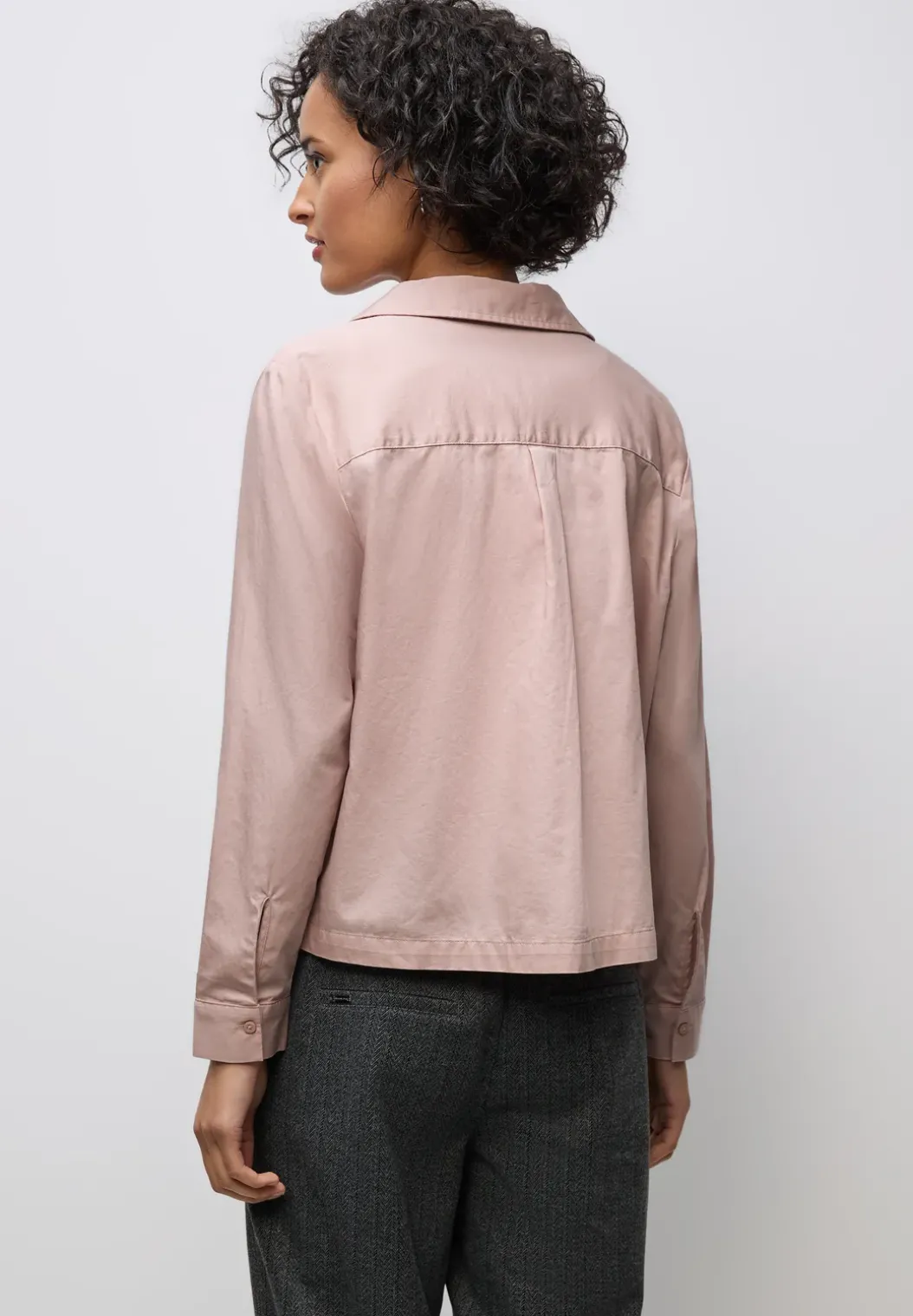 Twill overhemd blouse
