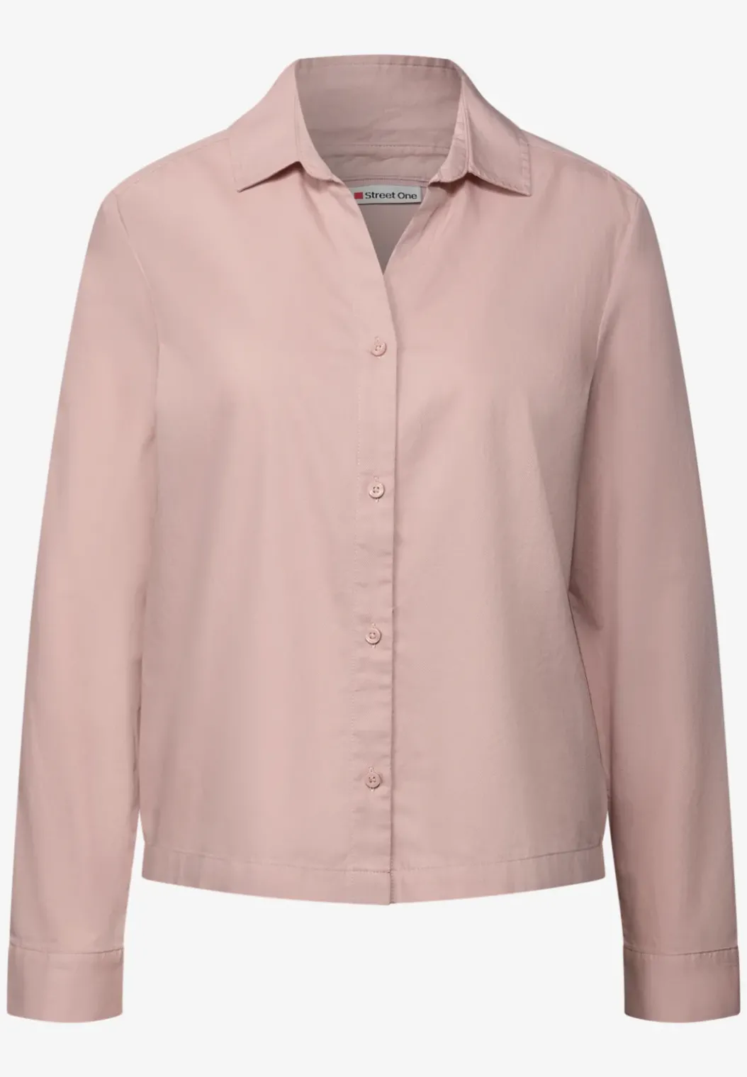 Twill overhemd blouse