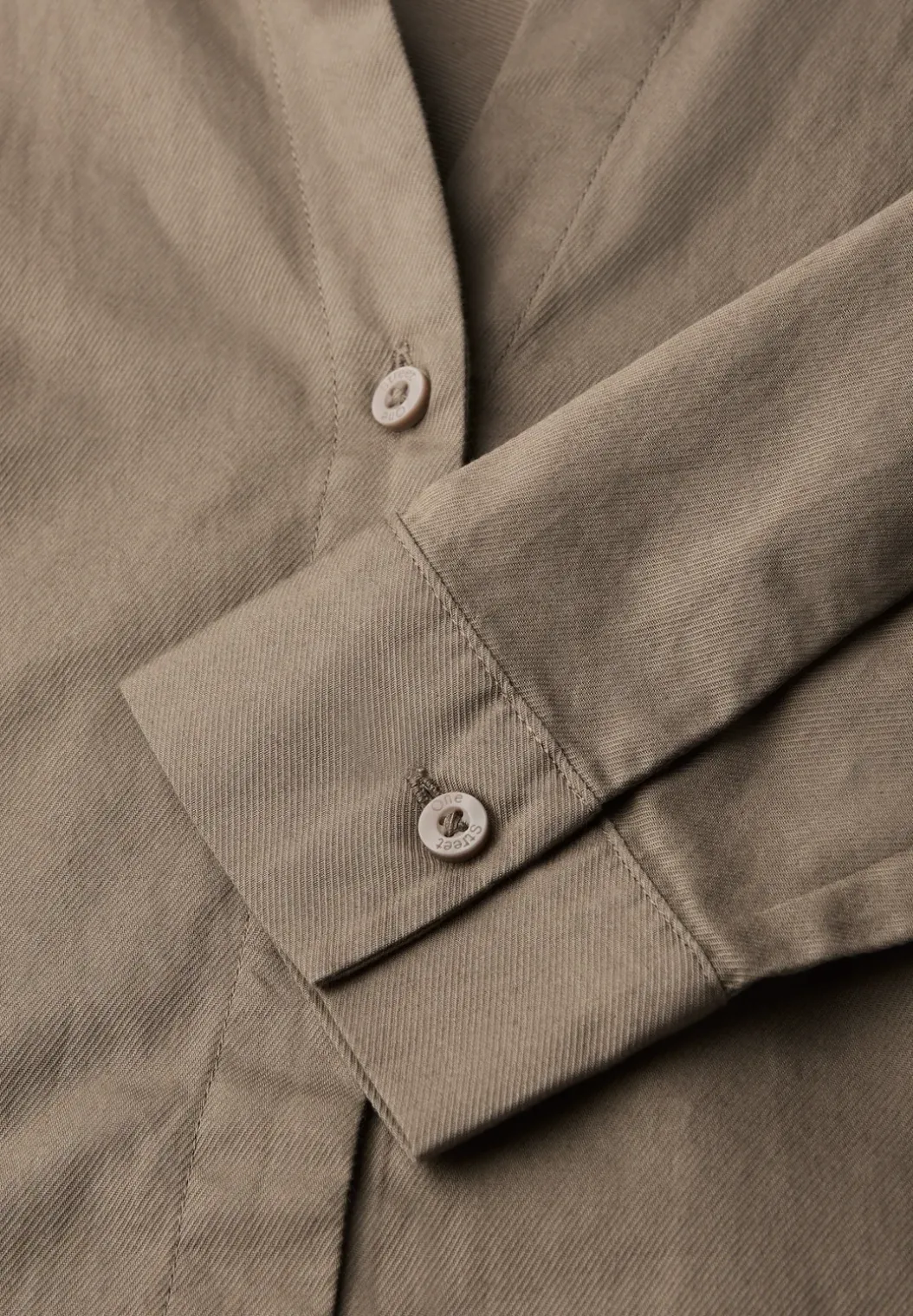 Twill overhemd blouse