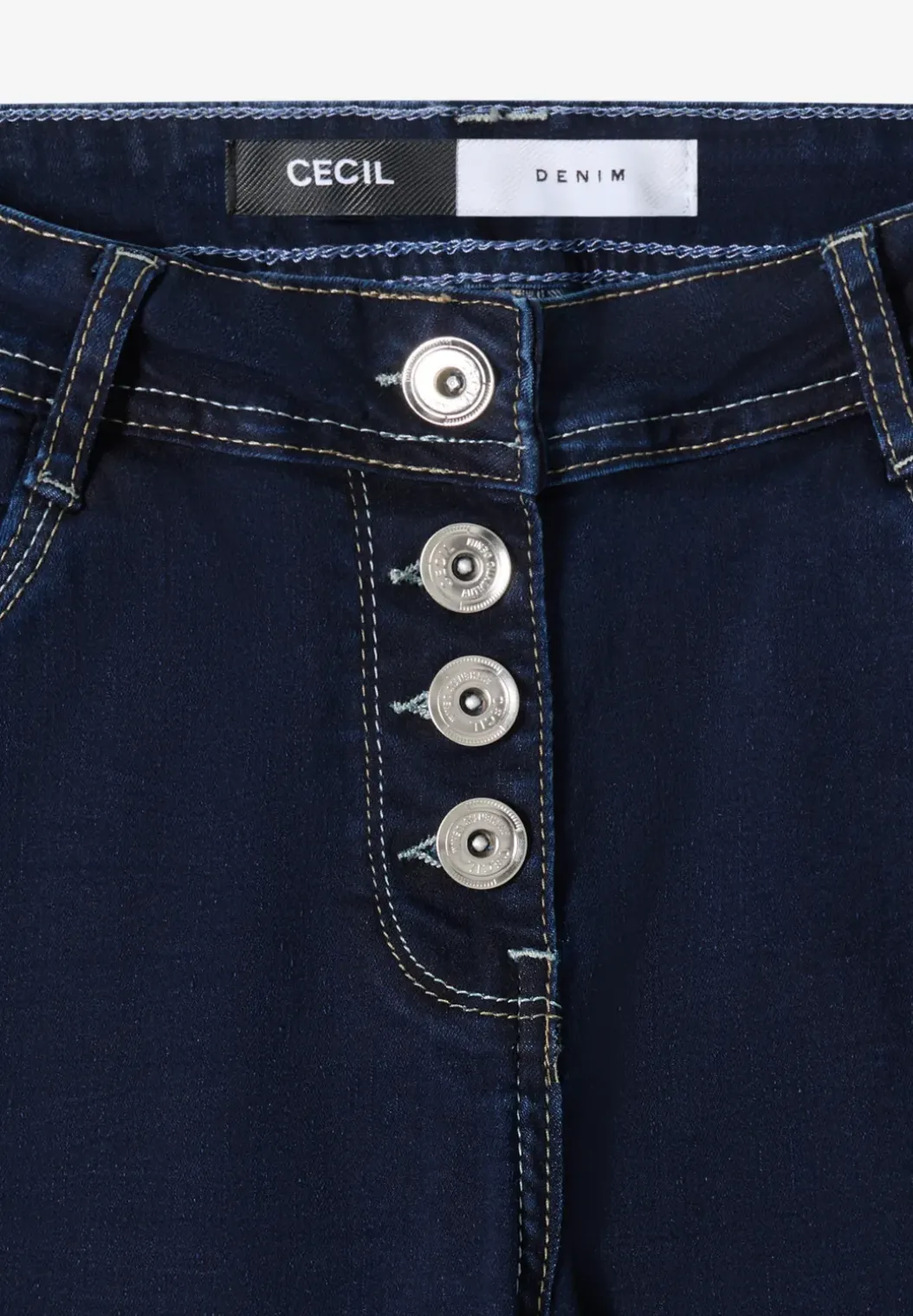 Uitgerolde Wide Legs jeans