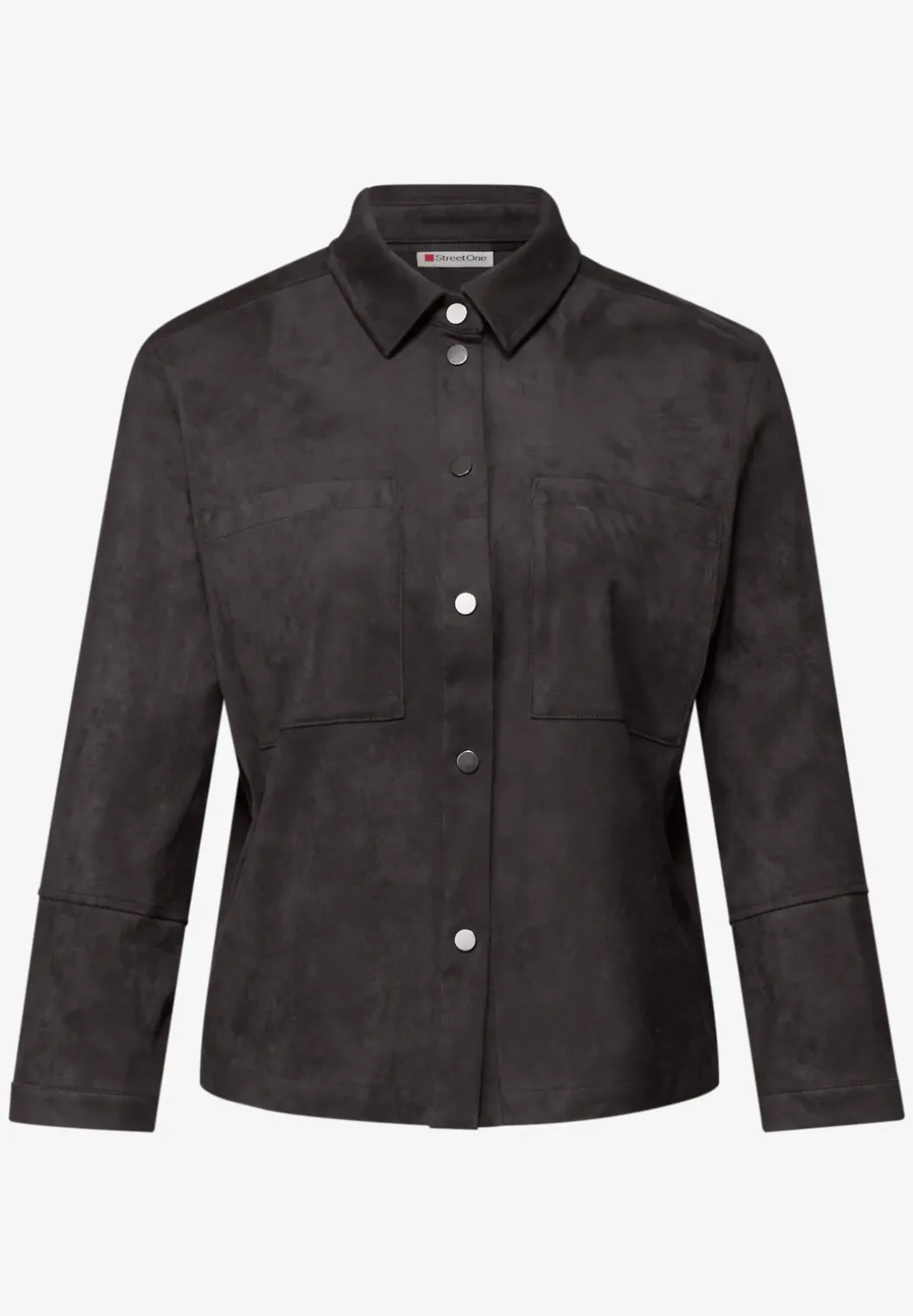 Velours overhemd blouse