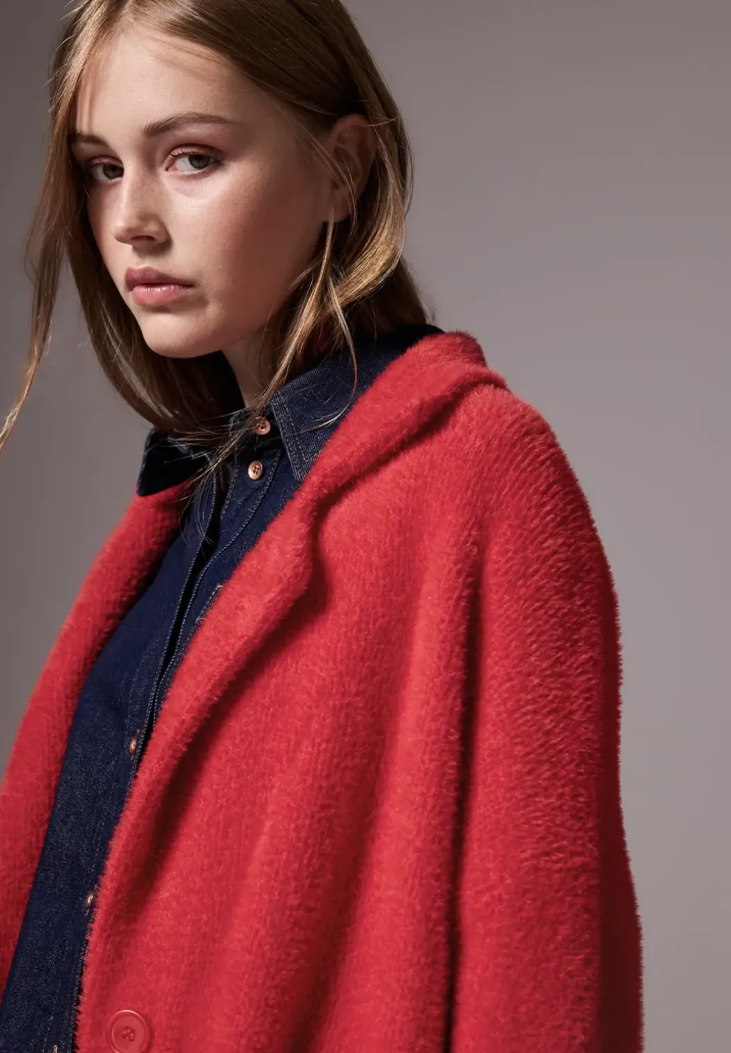 Vest in vachtlook