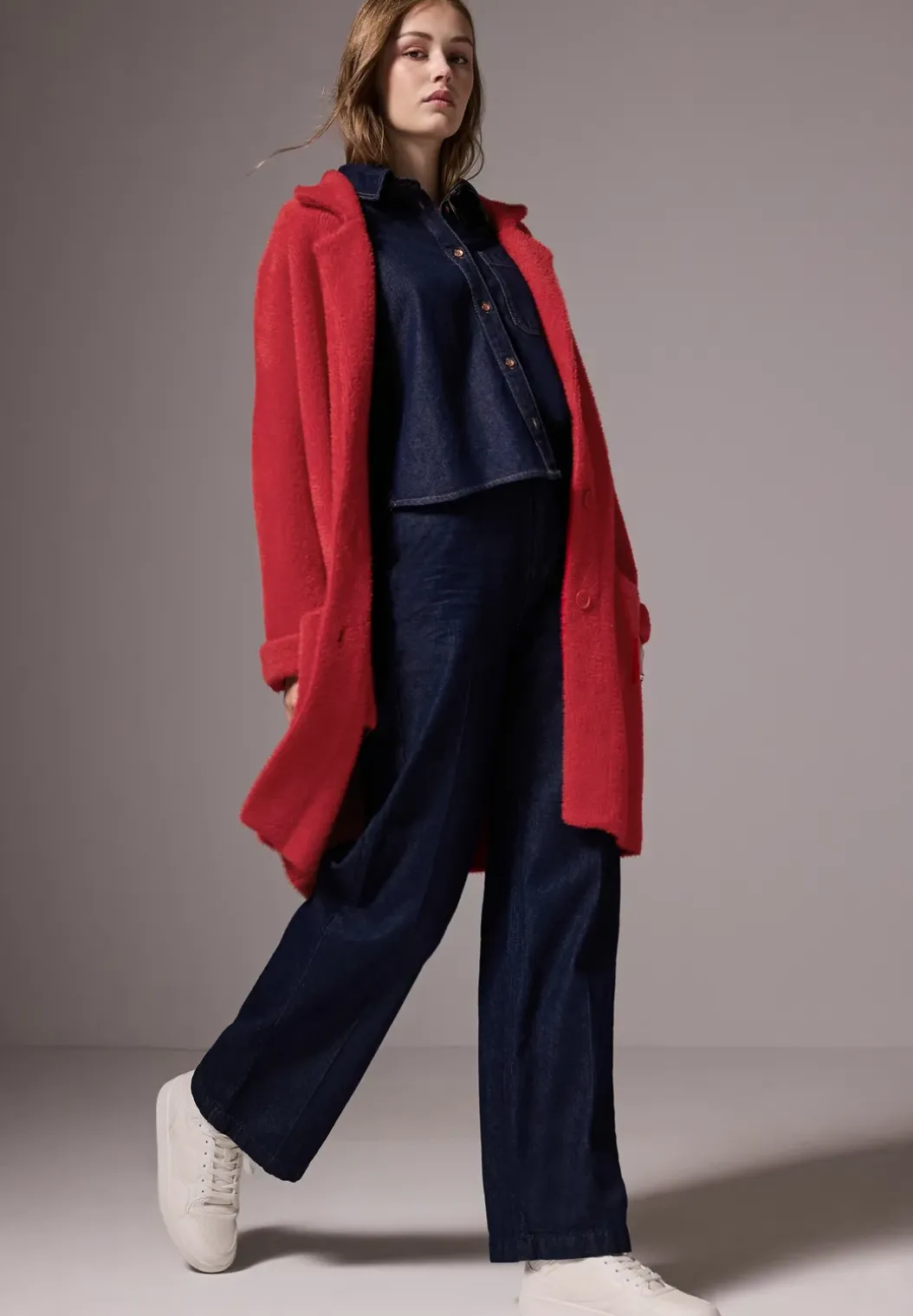 Vest in vachtlook