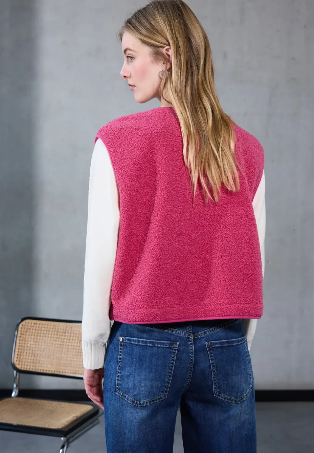 Vest in woloptiek