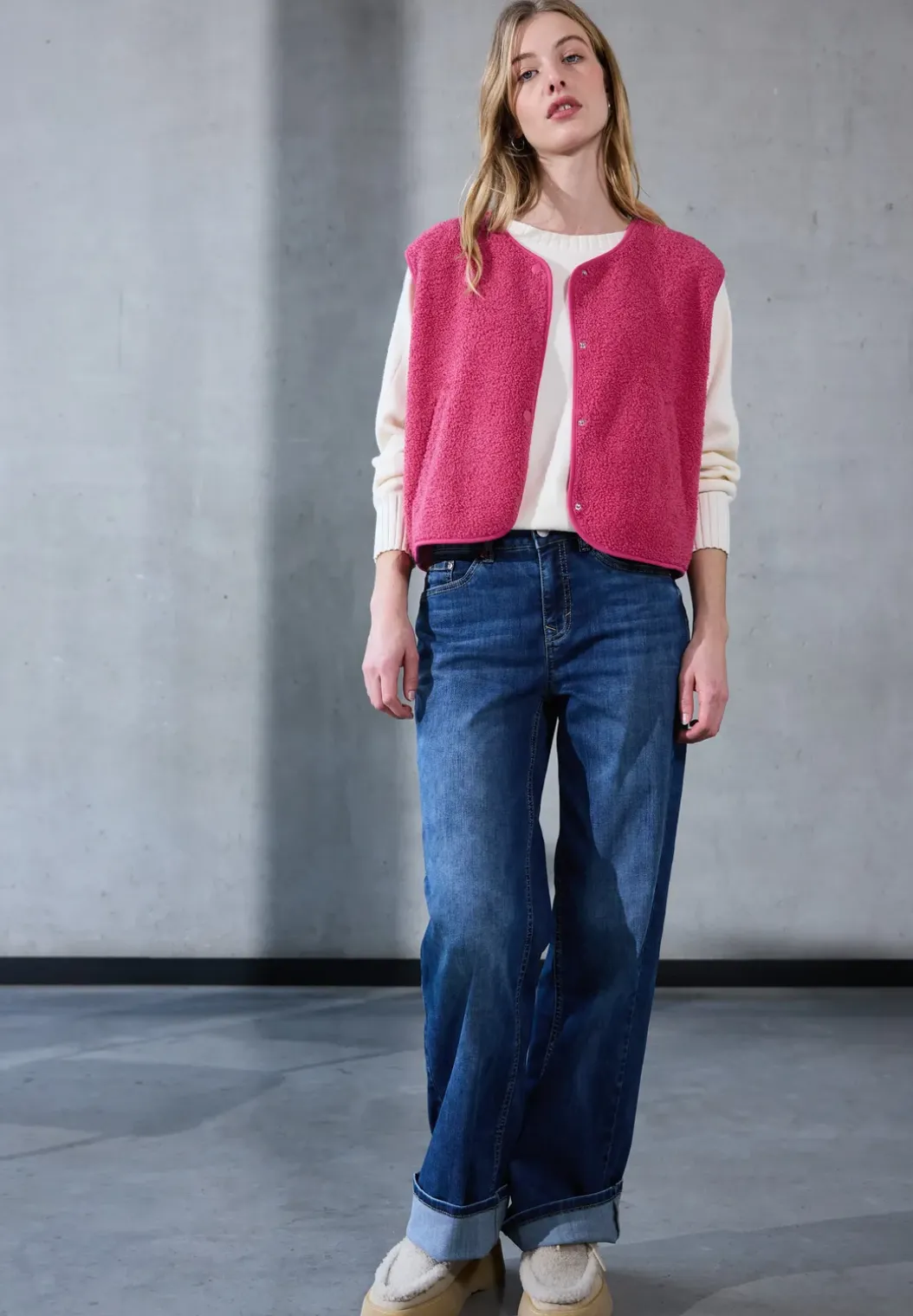 Vest in woloptiek