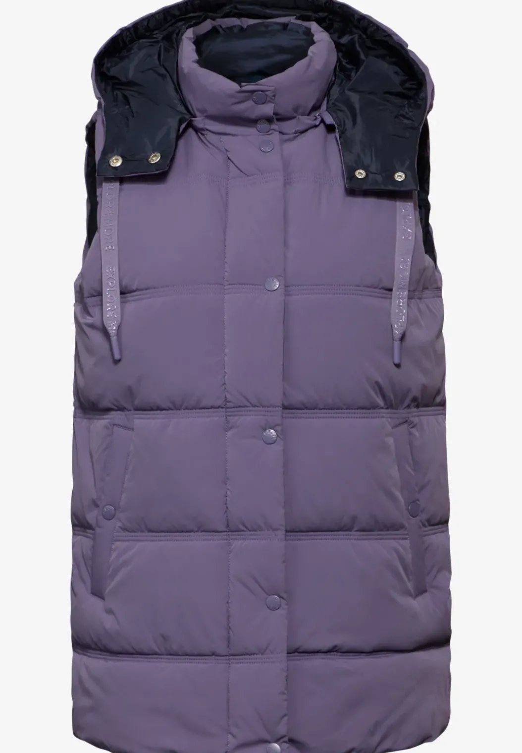 Vest met capuchon