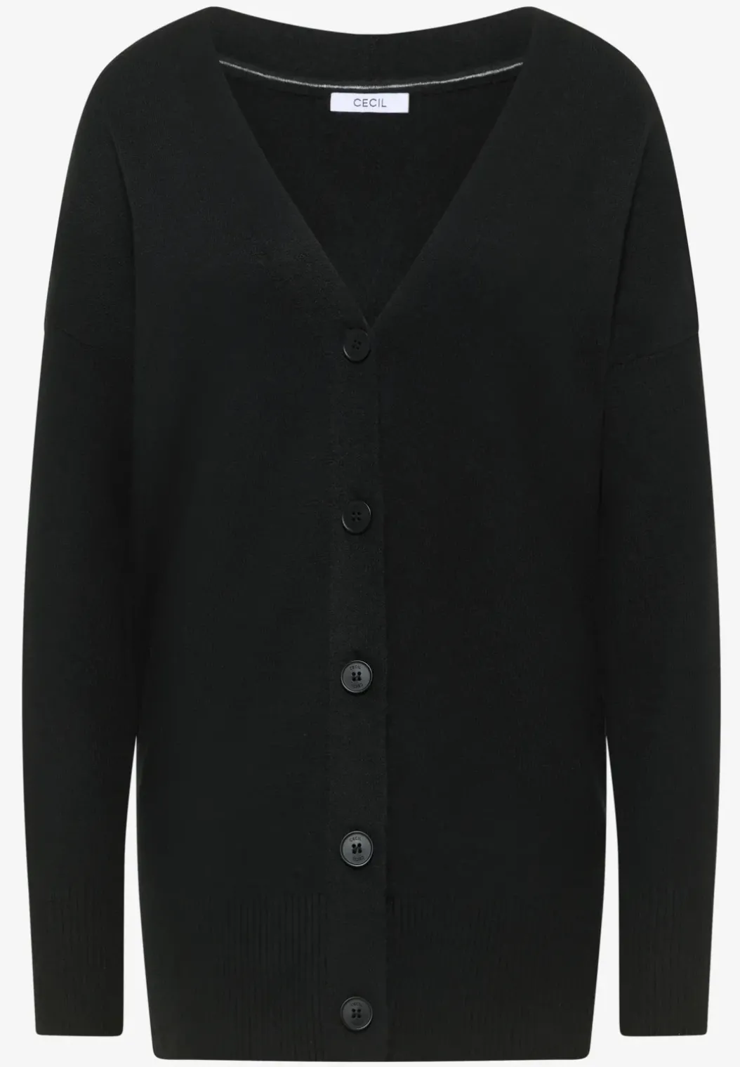 Vest met knoopsluiting
