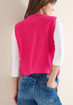 Vest met knoopsluiting