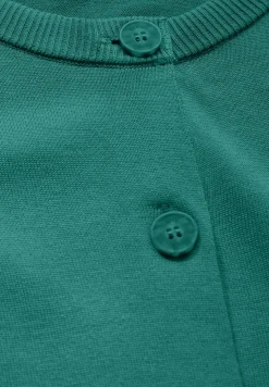 Vest met knoopsluiting