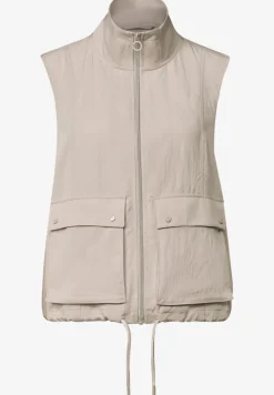 Vest met rits en koord