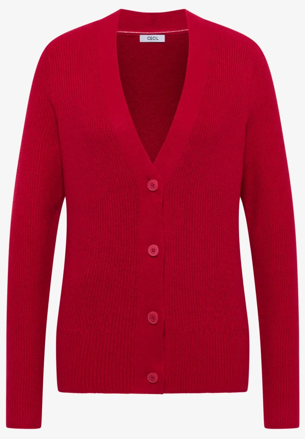 Vest met structuurdetails