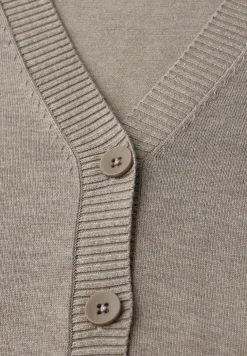 Vest met V-hals
