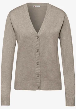 Vest met V-hals