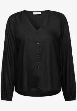V-hals blouse met knopen