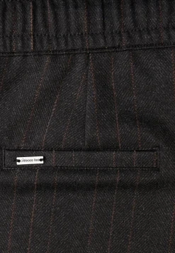 Visgraat jacquard broek