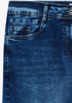 Wide Legs 3/4 jeans in Loose Fit