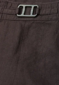 Wide Legs broek in een Loose Fit van linnen