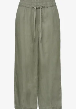 Wide Legs broek in een Loose Fit van linnen