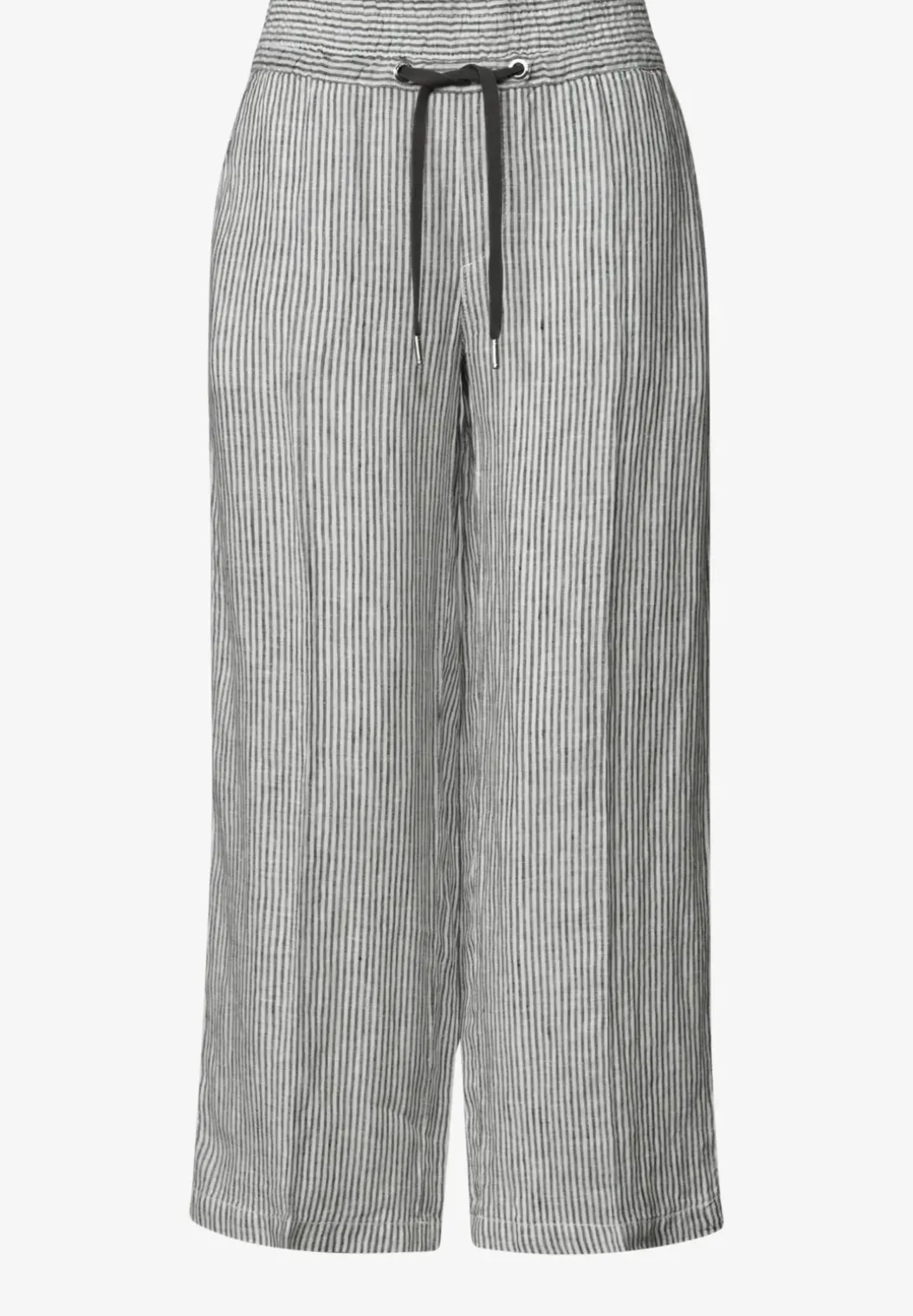 Wide Legs broek in een Loose Fit van linnen
