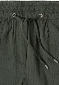 Wide Legs broek in seersucker kwaliteit