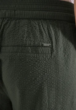 Wide Legs broek in seersucker kwaliteit