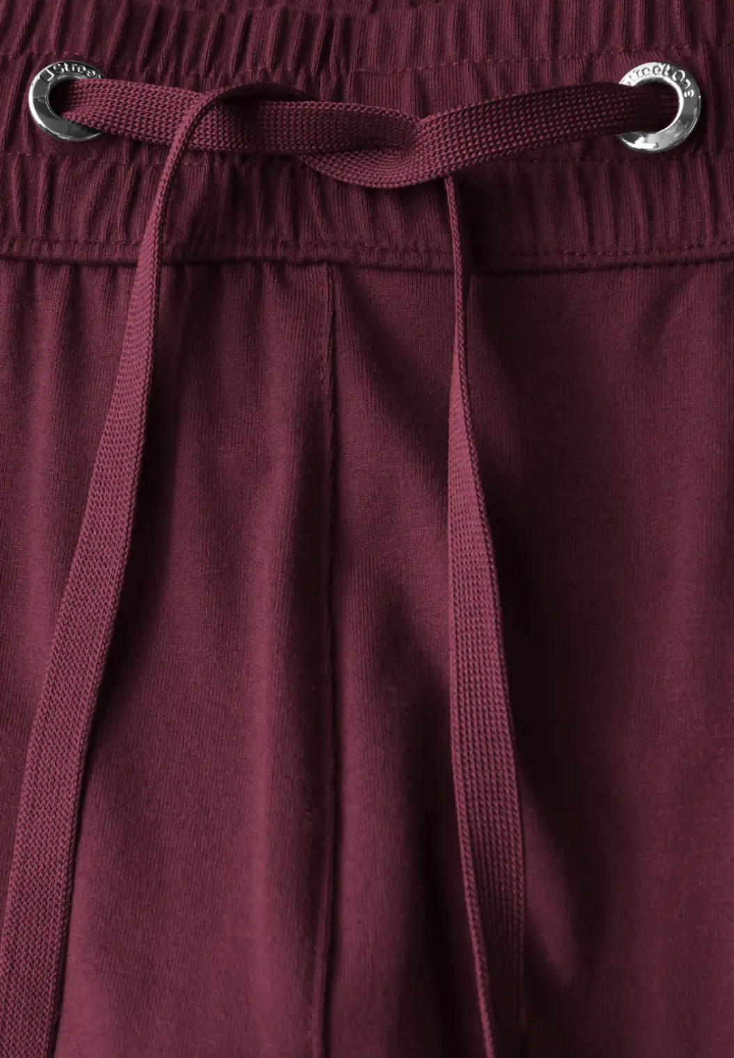 Wide Legs broek met jogg tailleband