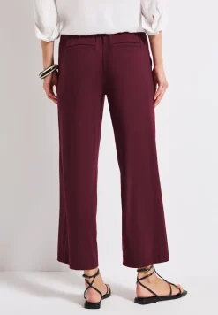 Wide Legs broek met jogg tailleband