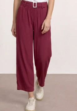 Wide Legs broek met riem