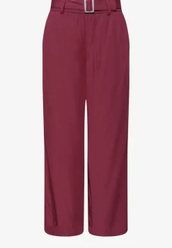 Wide Legs broek met riem