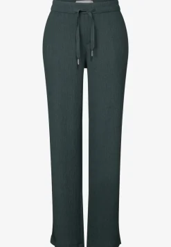 Wide Legs broek met structuur