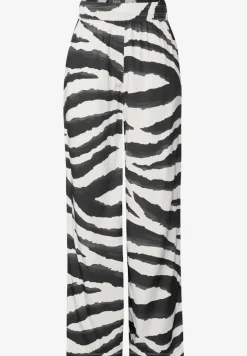 Wide Legs broek met structuur