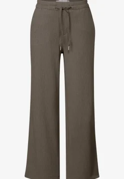 Wide Legs broek met structuur