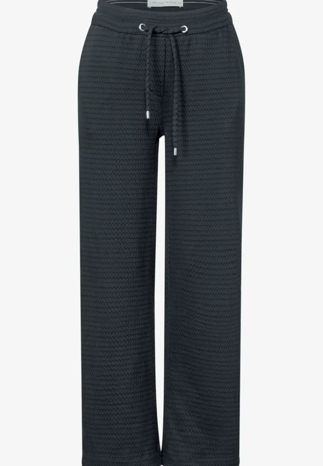 Wide Legs broek met structuur
