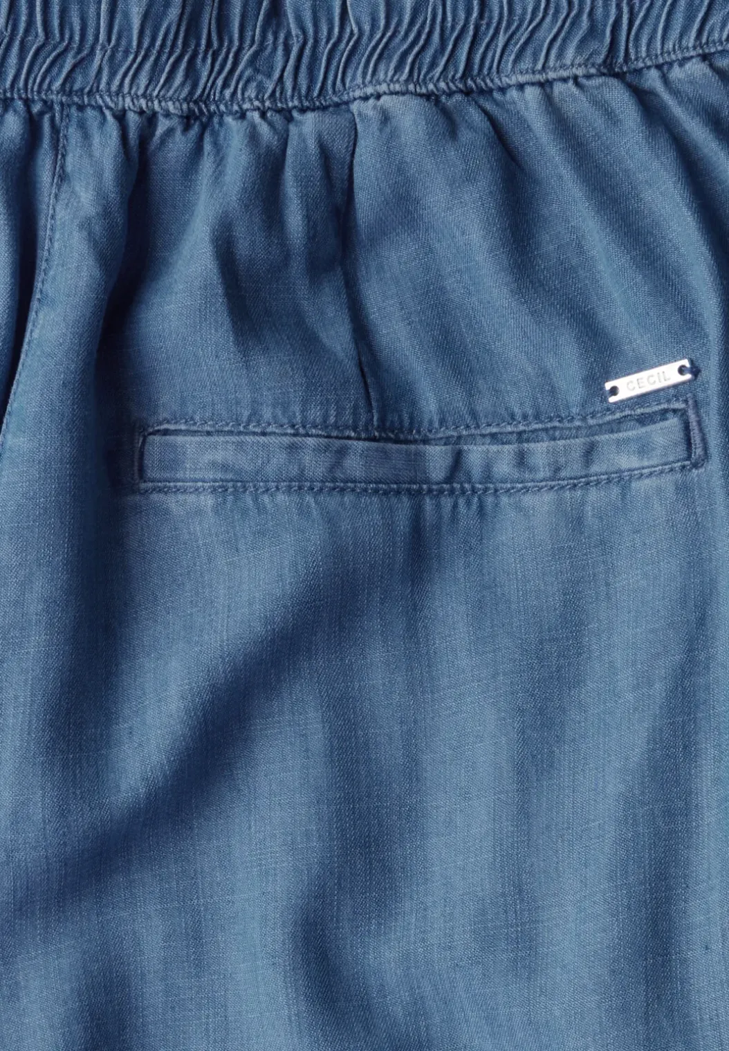 Wide Legs broek van lyocell