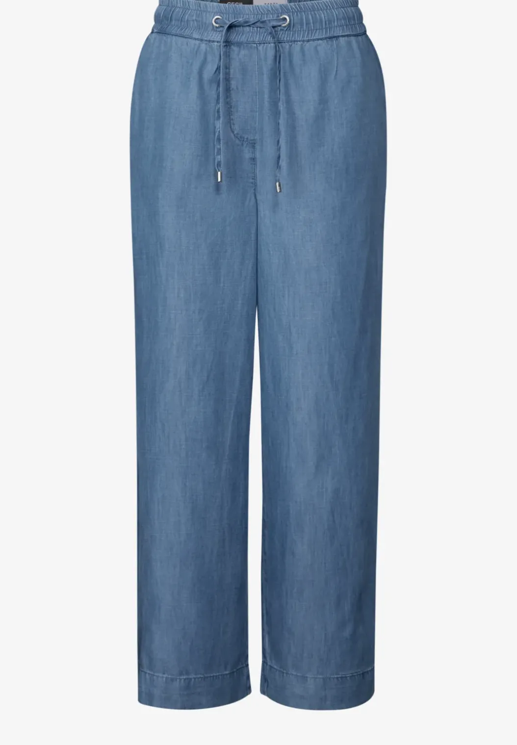 Wide Legs broek van lyocell