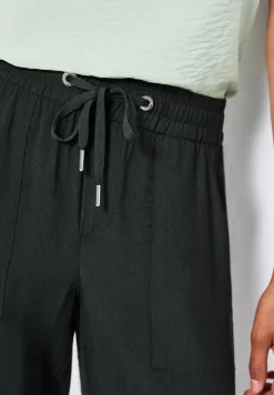 Wide Legs crêpe broek