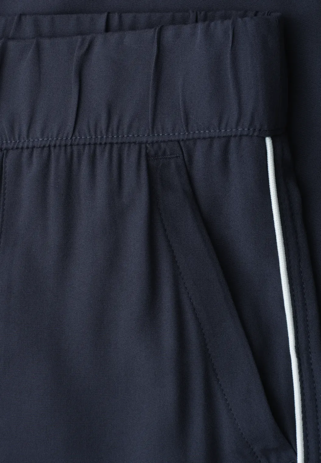 Wide Legs culottes in een Loose Fit met biezen