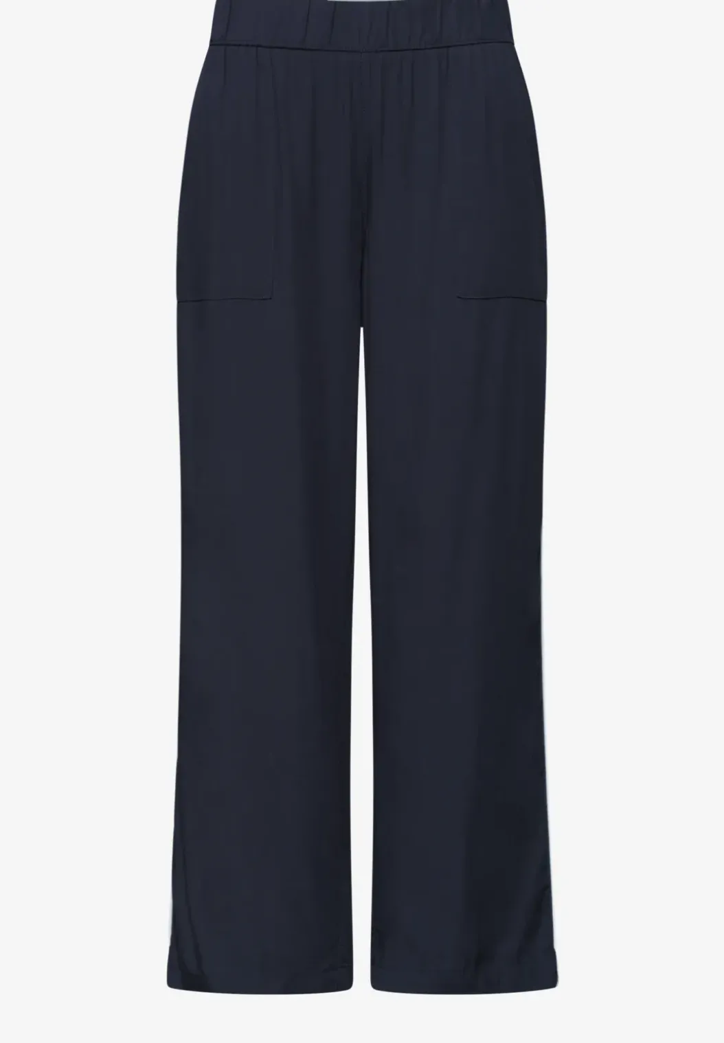 Wide Legs culottes in een Loose Fit met biezen