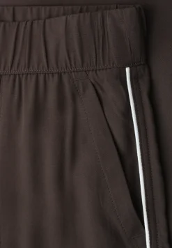 Wide Legs culottes in een Loose Fit met biezen