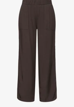 Wide Legs culottes in een Loose Fit met biezen