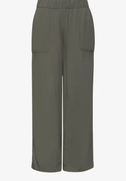 Wide Legs culottes in een Loose Fit met biezen