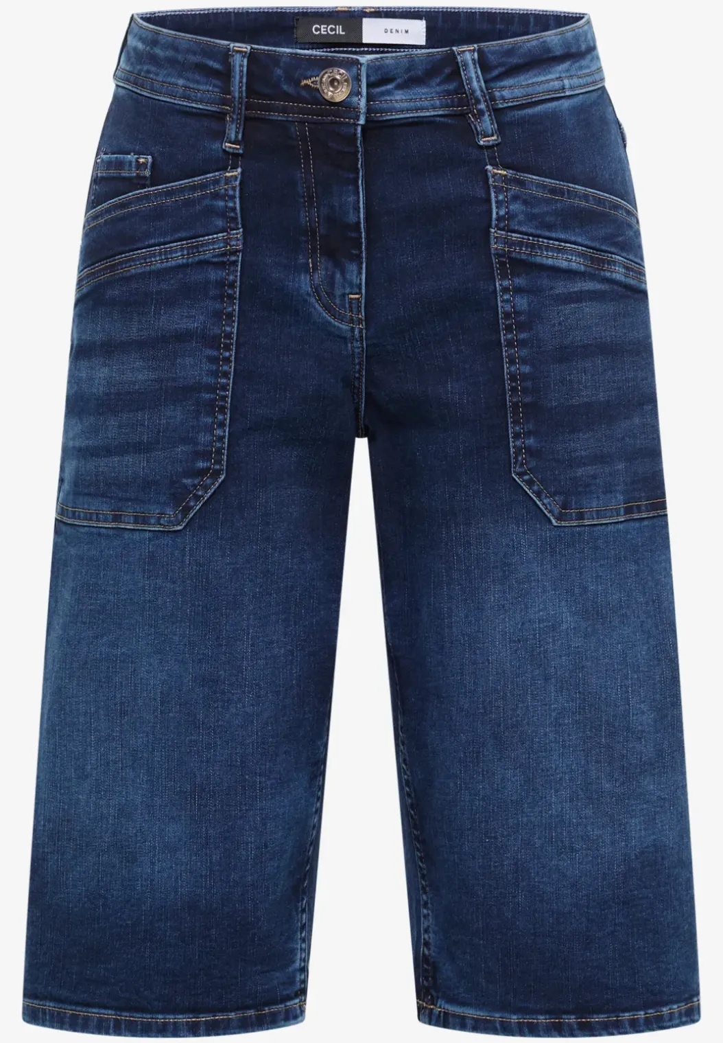 Wide Legs denim shorts in een Loose Fit