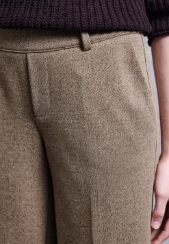 Wide Legs gemêleerde broek
