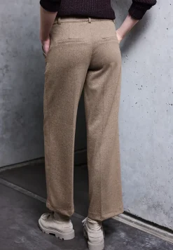 Wide Legs gemêleerde broek