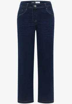 Wide Legs gespoelde jeans