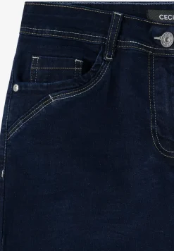 Wide Legs gespoelde jeans