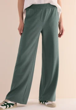 Wide Legs gestructureerde broek