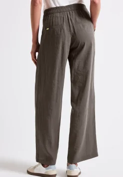 Wide Legs gestructureerde broek